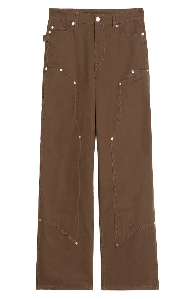 Zadig & Voltaire Perya Cargo Pants, Alternate, color, Moss