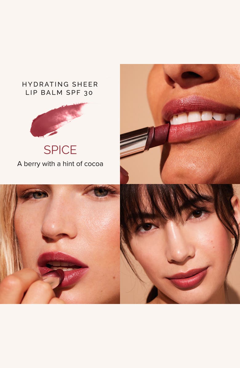 MDSolarSciences Hydrating Sheer Lip Balm SPF 30 Trios - The Vivids, Alternate, color, Red