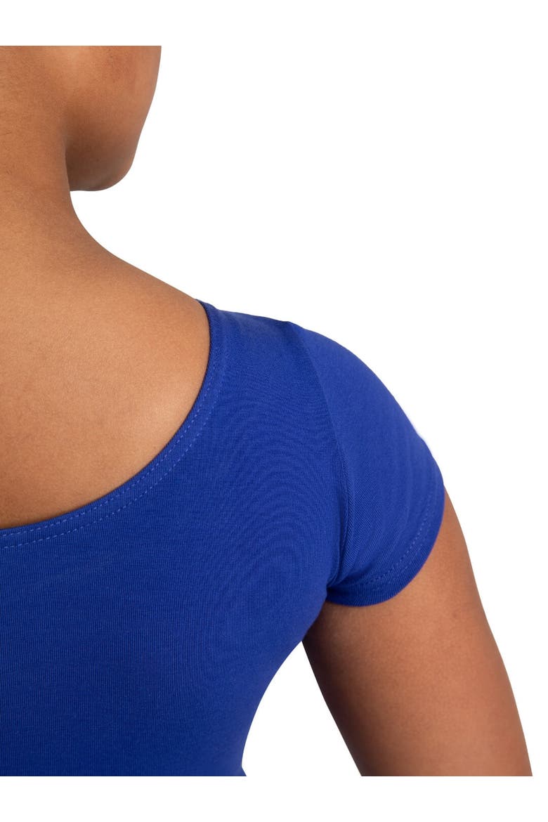 Short Sleeve Leotard, Alternate, color, dark blue