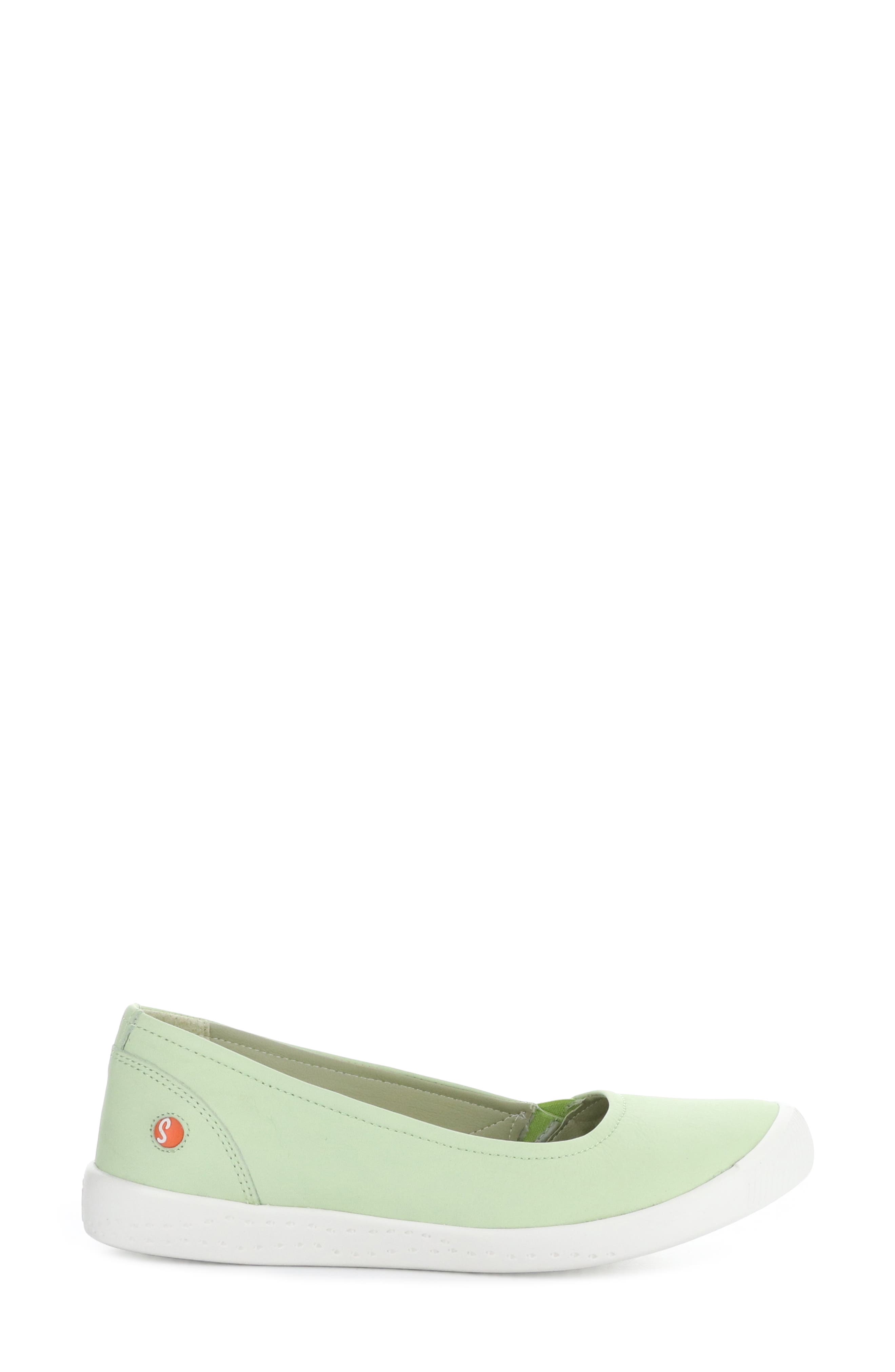 Fly London Ilsa Ballet Flat, Alternate, color, 009 LT GREEN SMOOTH