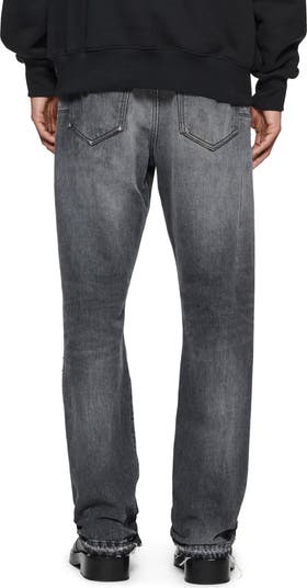 PURPLE BRAND Racer Distressed Straight Leg Jeans | Nordstromrack