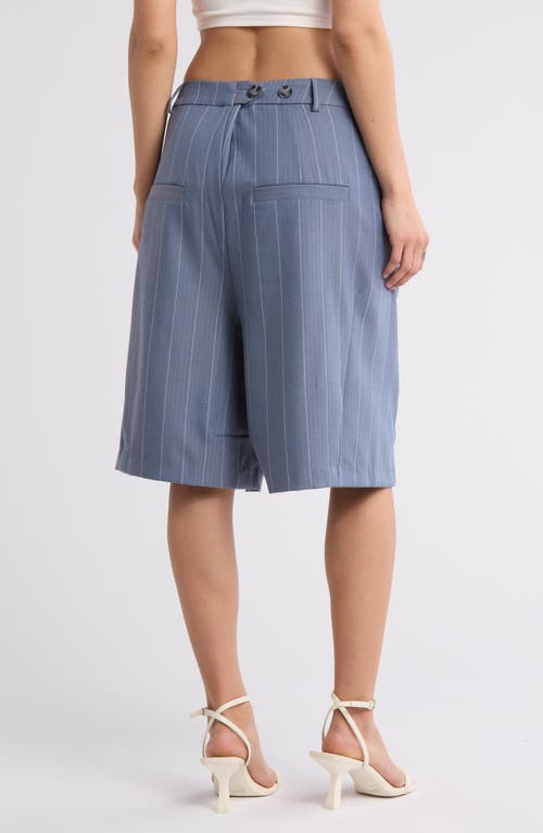 FREE PEOPLE FREE PEOPLE SOMETHING ABOUT YOU PINSTRIPE TROUSER SHORTS