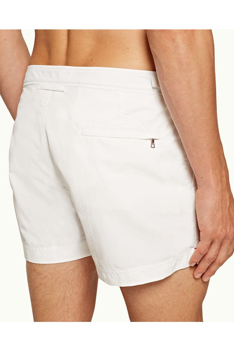 Springer Tailored-Fit Swim Shorts, Alternate, color, White