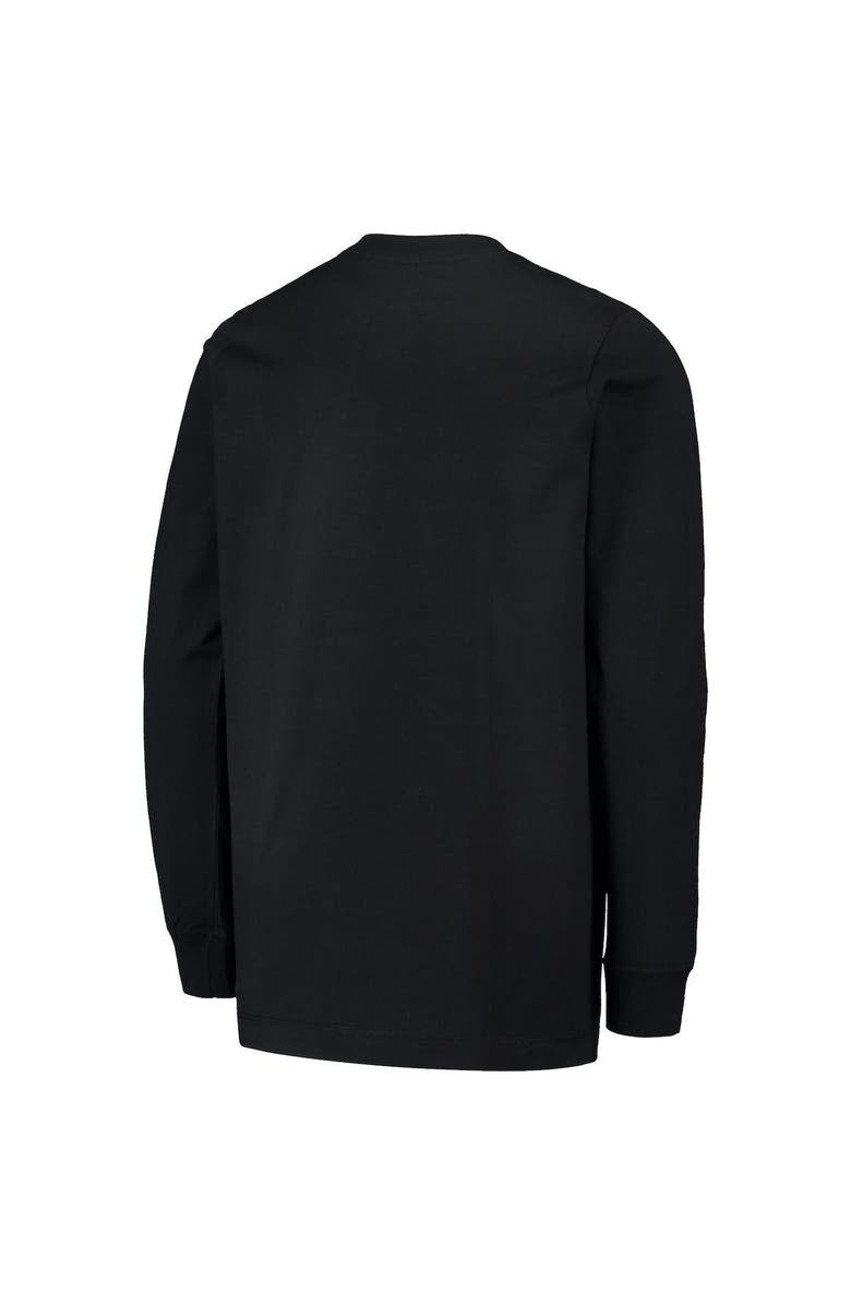 Nike Youth Nike Black Michigan State Spartans Arch & Logo 2-Hit Long Sleeve T-Shirt, Alternate, color, Black