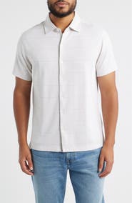 Robert Barakett Torin Short Sleeve Button-Up Shirt