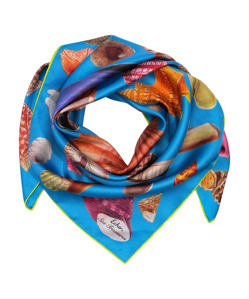 Echo Sea Treasures Scarf In Hawaiian Ocean
