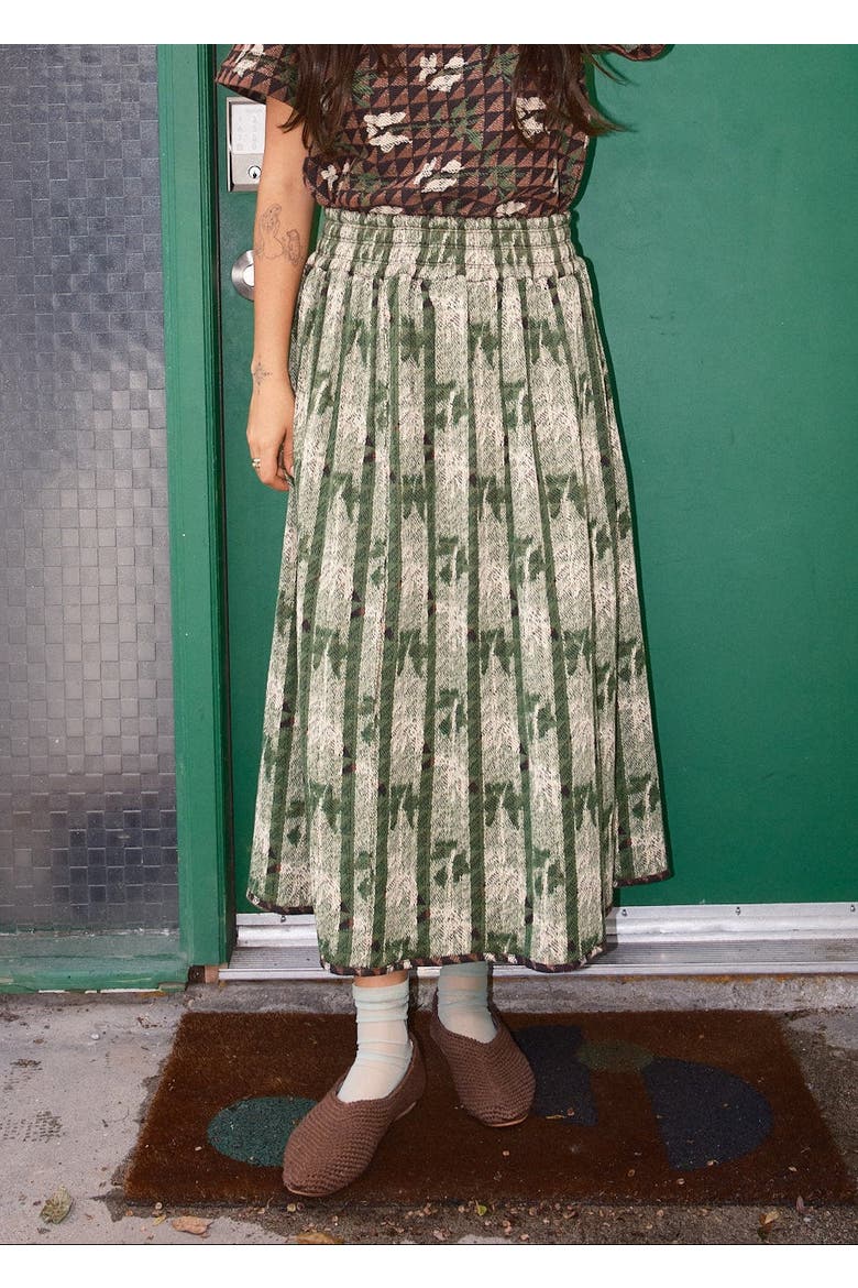 Rara Reversible Midi Skirt, Alternate, color, Atrium