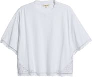 Madewell Allday Embroidered Boxy Crop T-Shirt
