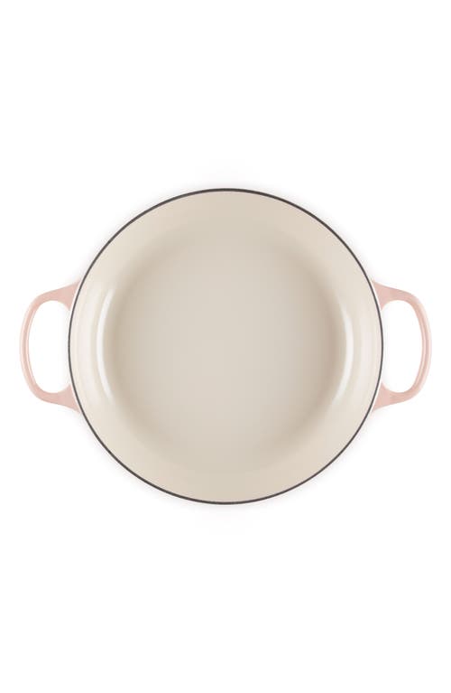 Le Creuset Signature 3.5-quart Enameled Cast Iron Braiser In Peche