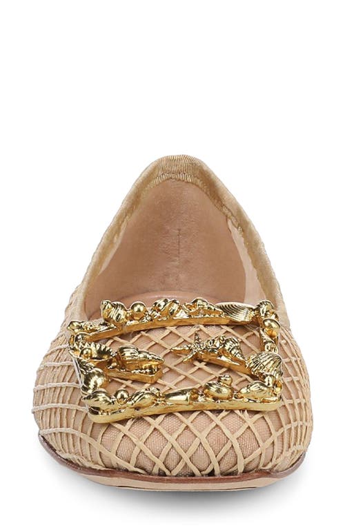 Sarto By Franco Sarto Maya Ballet Flat In Natural