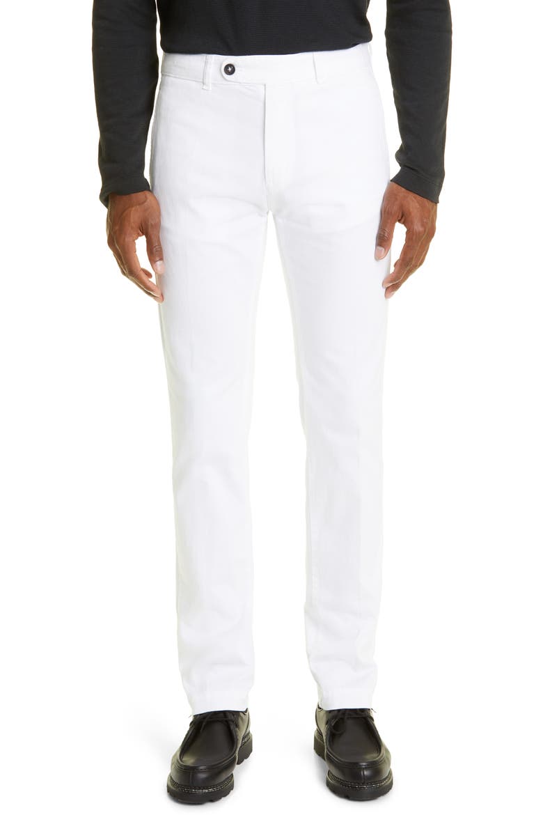 Winch2 Baby Corduroy Trousers, Main, color, BIANCO