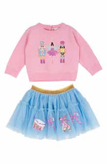 Nutcracker Tutu Sweater & Skirt Set