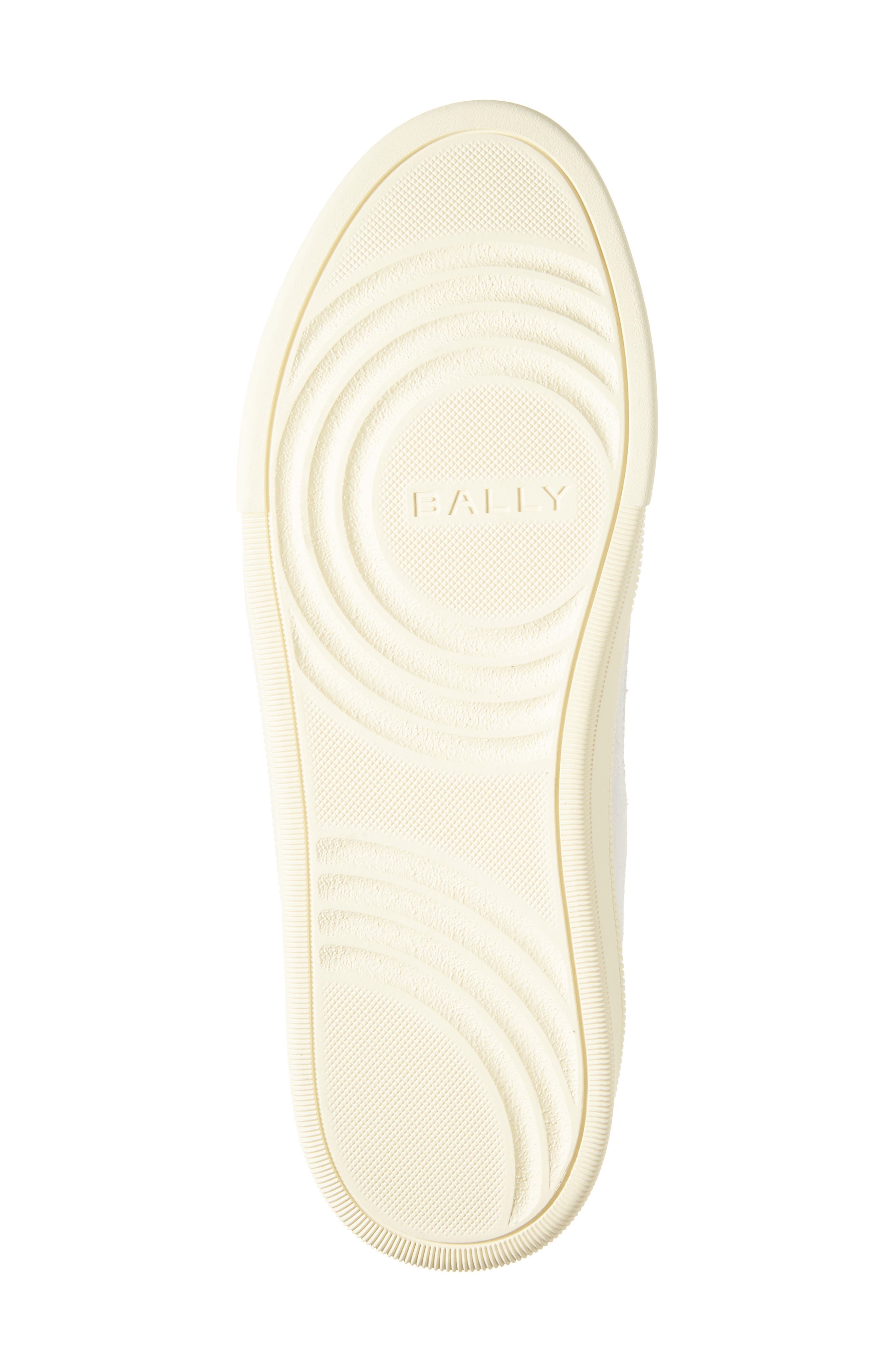 Bally Riweira Low Top Sneaker, Alternate, color, White/ Kelly Green