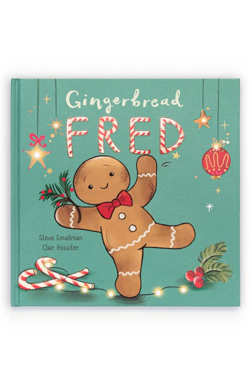 Jellycat 'Gingerbread Fred' Book in Multi 