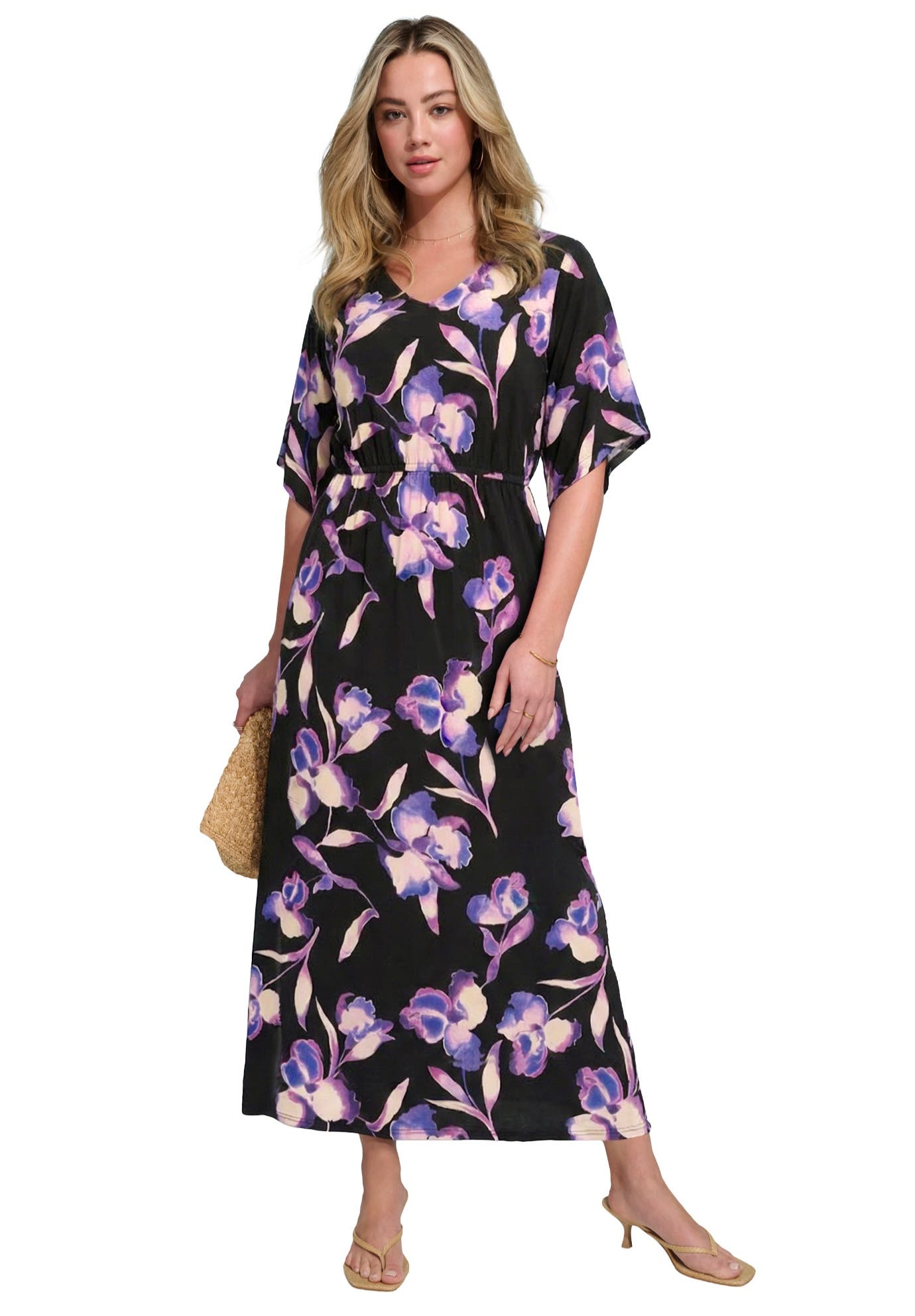 LAVENDER IRIS FLORAL