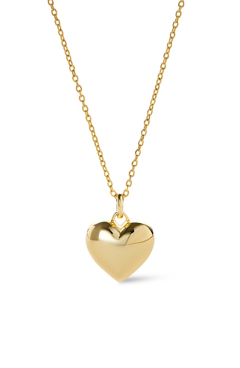 Ana Luisa Gold Heart Necklace - Lev Small, Main, color, Gold