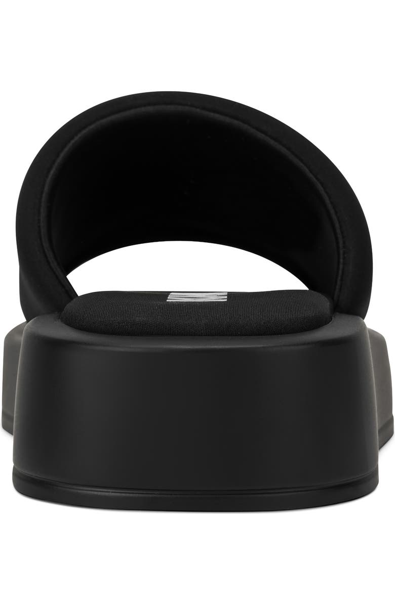 KARL LAGERFELD PARIS Opal Bonjour Platform Slide Sandal, Alternate, color, Black