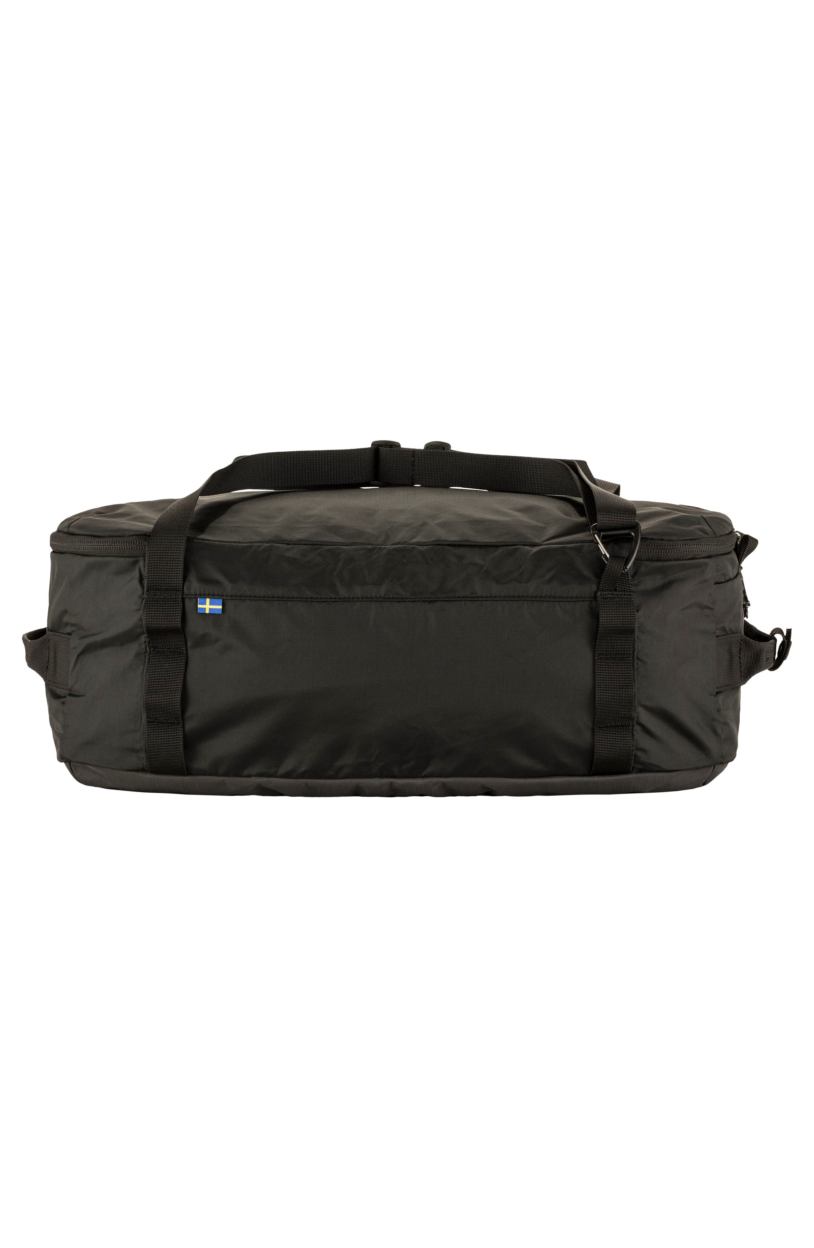 Fjällräven High Coast 22L Duffle Bag, Alternate, color, Black