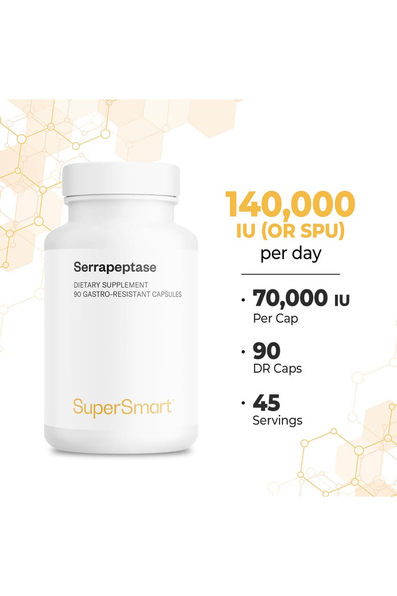Serrapeptase 120000IU, Alternate, color, None