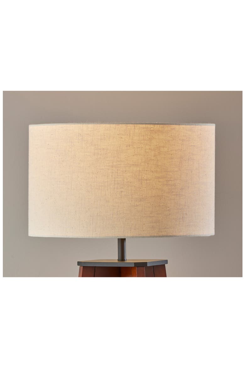 Kirby Shelf Floor Lamp, Alternate, color, WALNUT WOOD