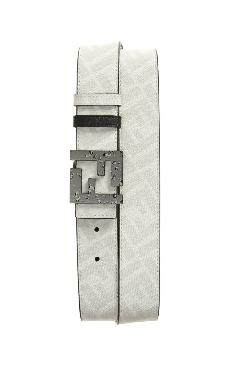 Fendi Reversible FF Logo Buckle Belt, Alternate, color,