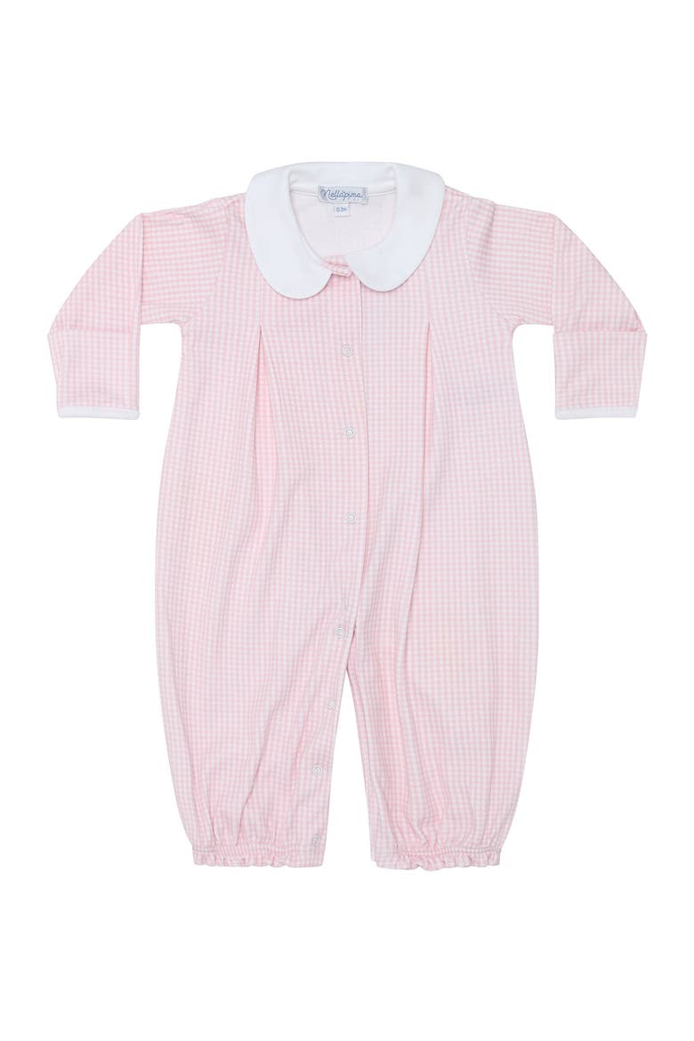 Pink Gingham Converter Gown - Baby, Alternate, color, Pink