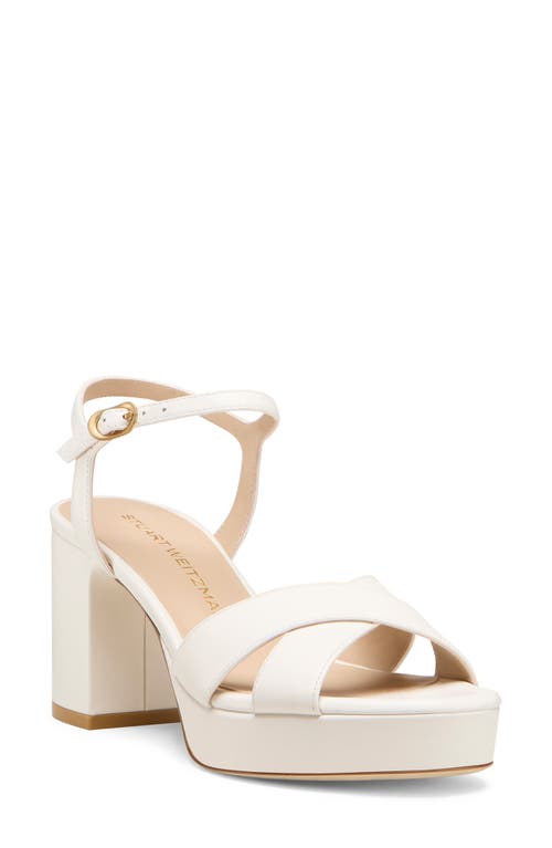 Stuart Weitzman Dayna Ankle Strap Platform Sandal