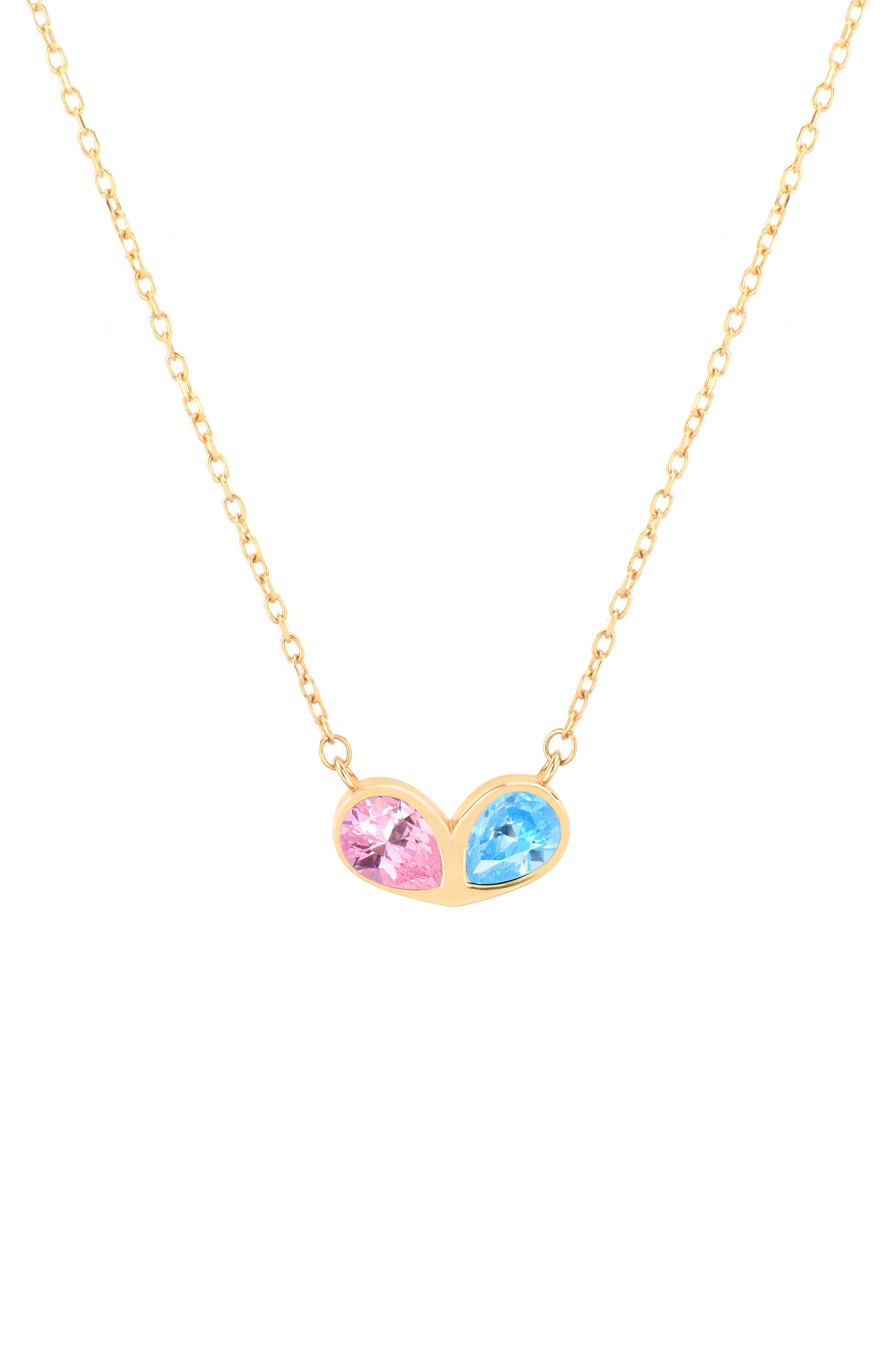 Double Love Heart Necklace