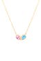 selected Gold/ Aqua/ Pink