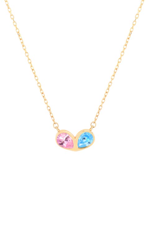 Double Love Heart Necklace