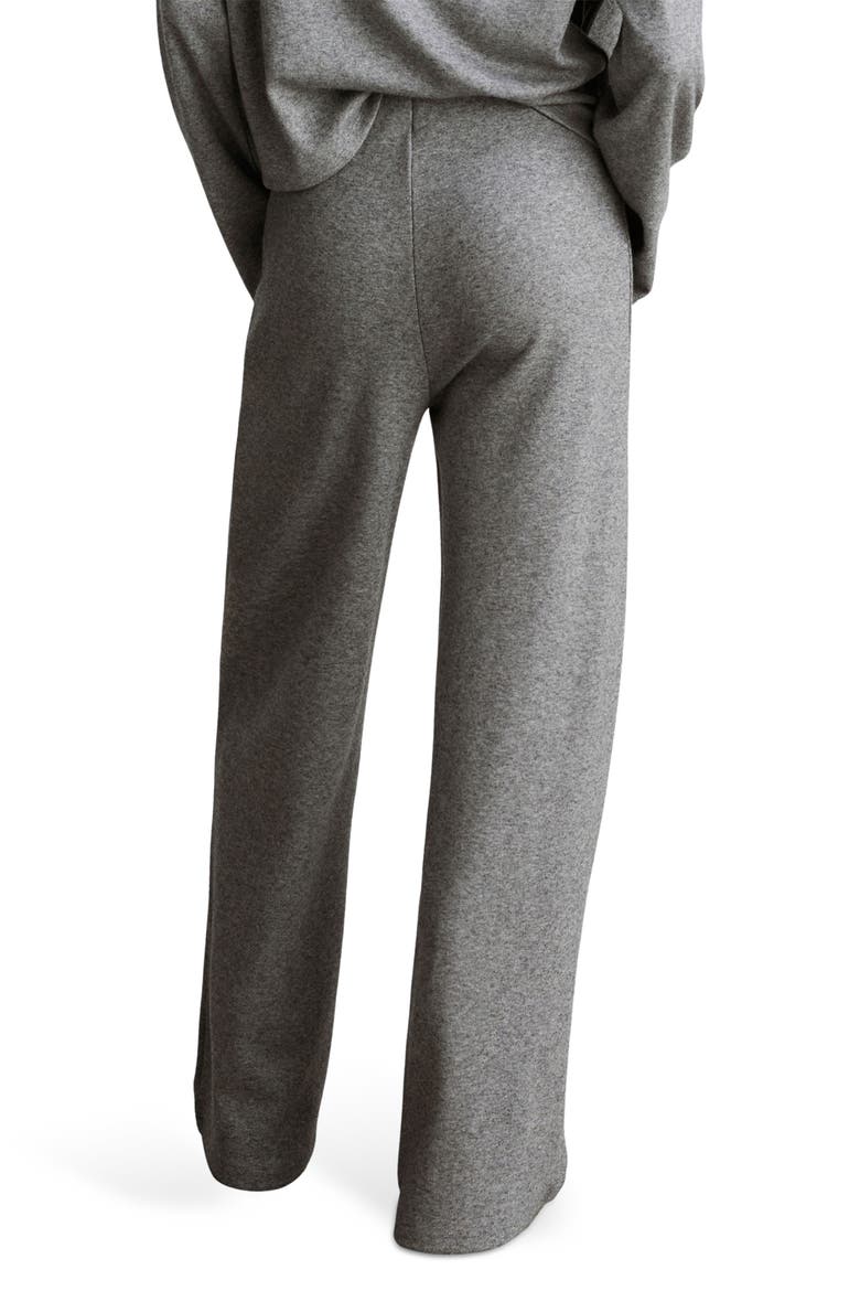 Wide Leg Knit Pants, Alternate, color, GREY