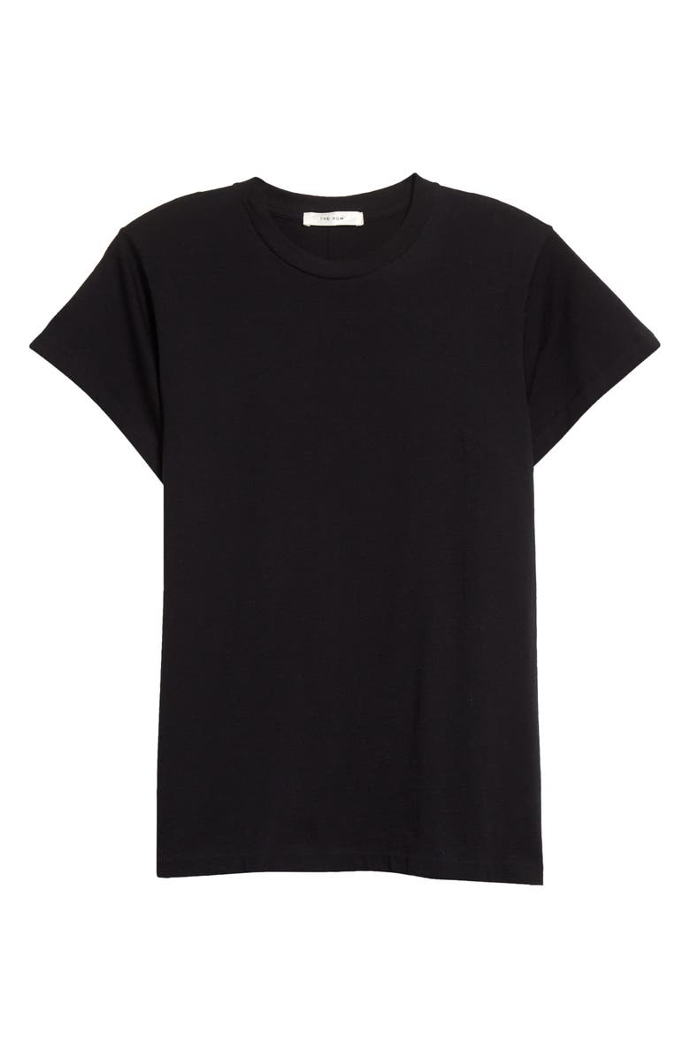 The Row Charo Crewneck Cotton T-Shirt, Alternate, color,