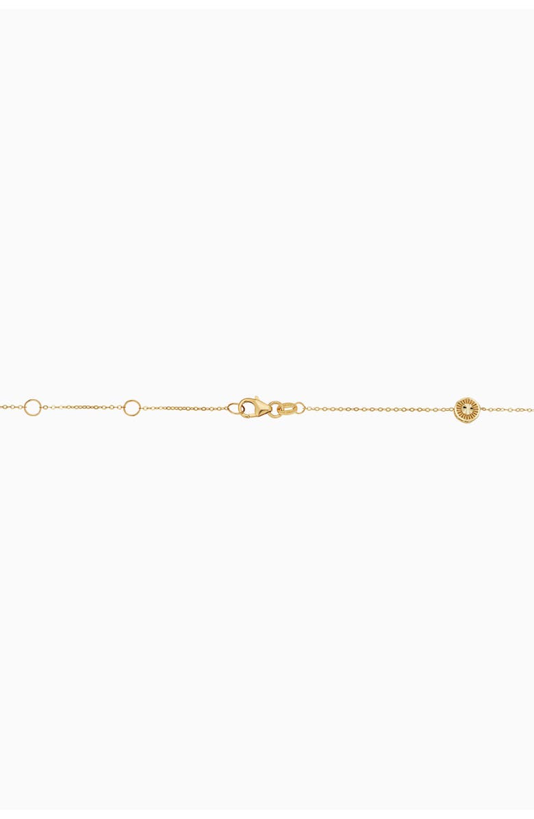 Oradina 14K Yellow Gold Roma Station Necklace, Alternate, color,