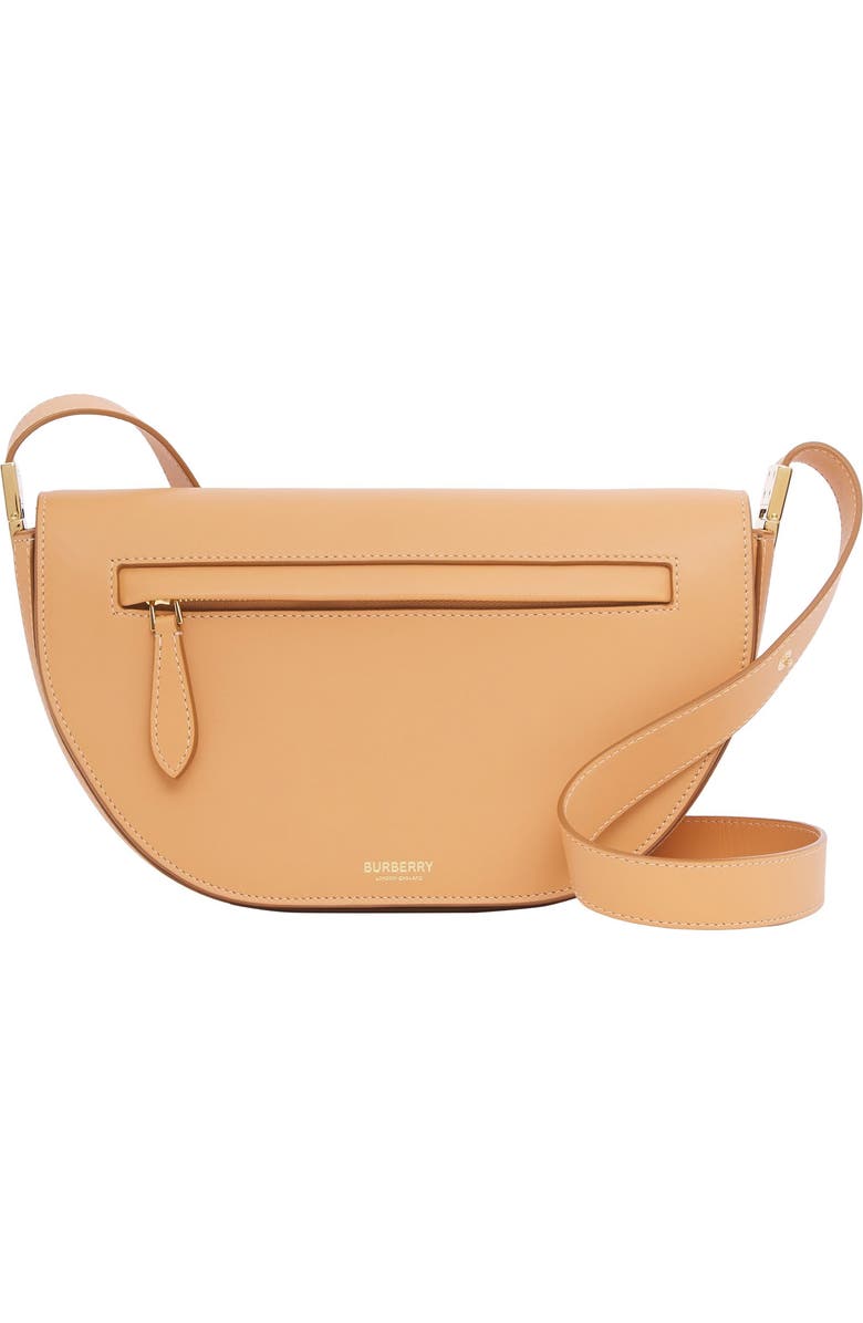 Burberry Small Olympia Leather Shoulder Bag, Main, color,