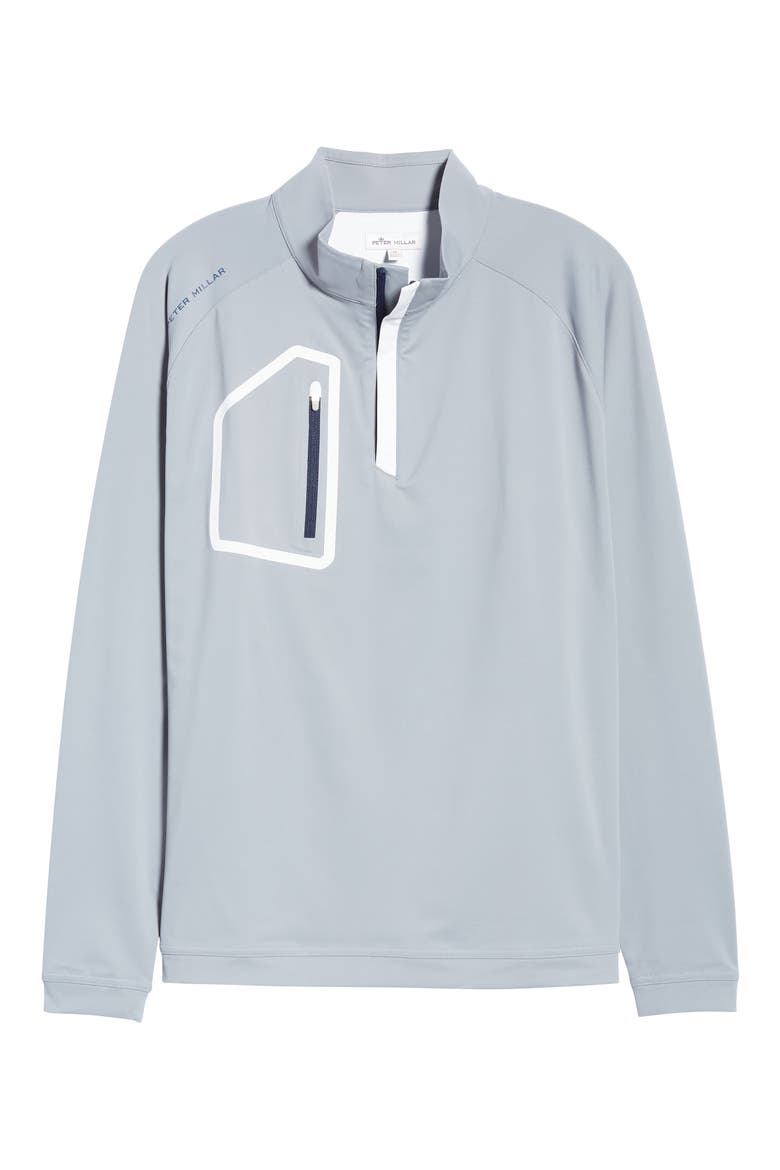 Forge Performance Quarter Zip Pullover, Alternate, color, LONDON
