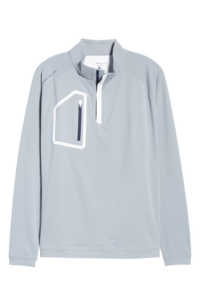 Peter Millar Forge Performance Quarter Zip Pullover, Alternate, color,