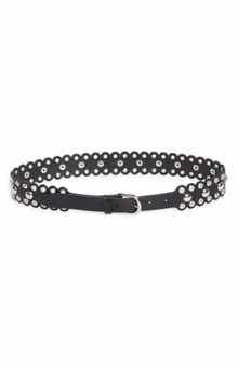 Zalla Studded Leather Belt