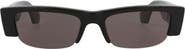 McQueen 54mm Half Rim Sunglasses