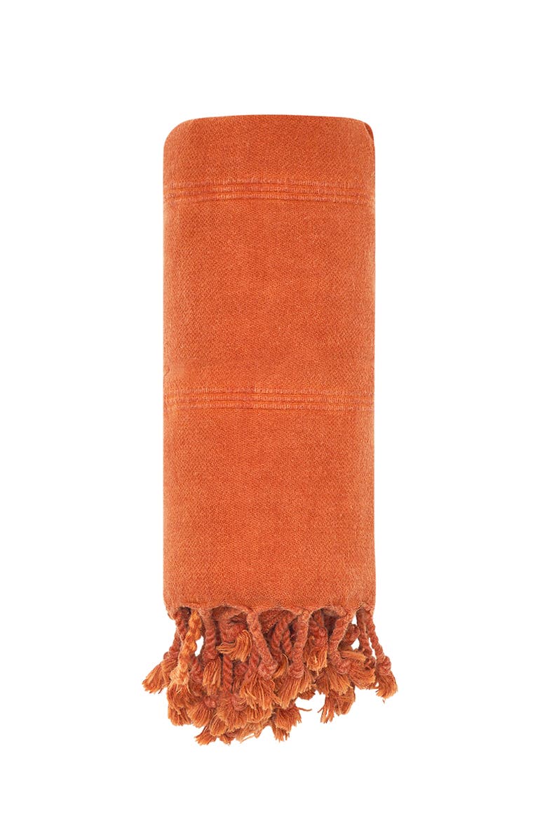 Sand Free Beach Towel - Stonewashed, Main, color, Petra Rust
