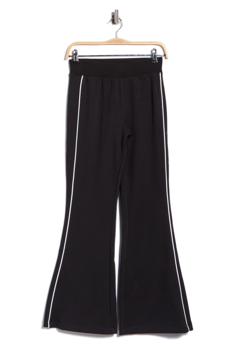 Airpique Flare Track Pants, Main, color, VERY BLACK