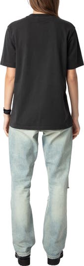 Zadig & Voltaire Edwin Rock 'N' Roll Embellished Graphic T