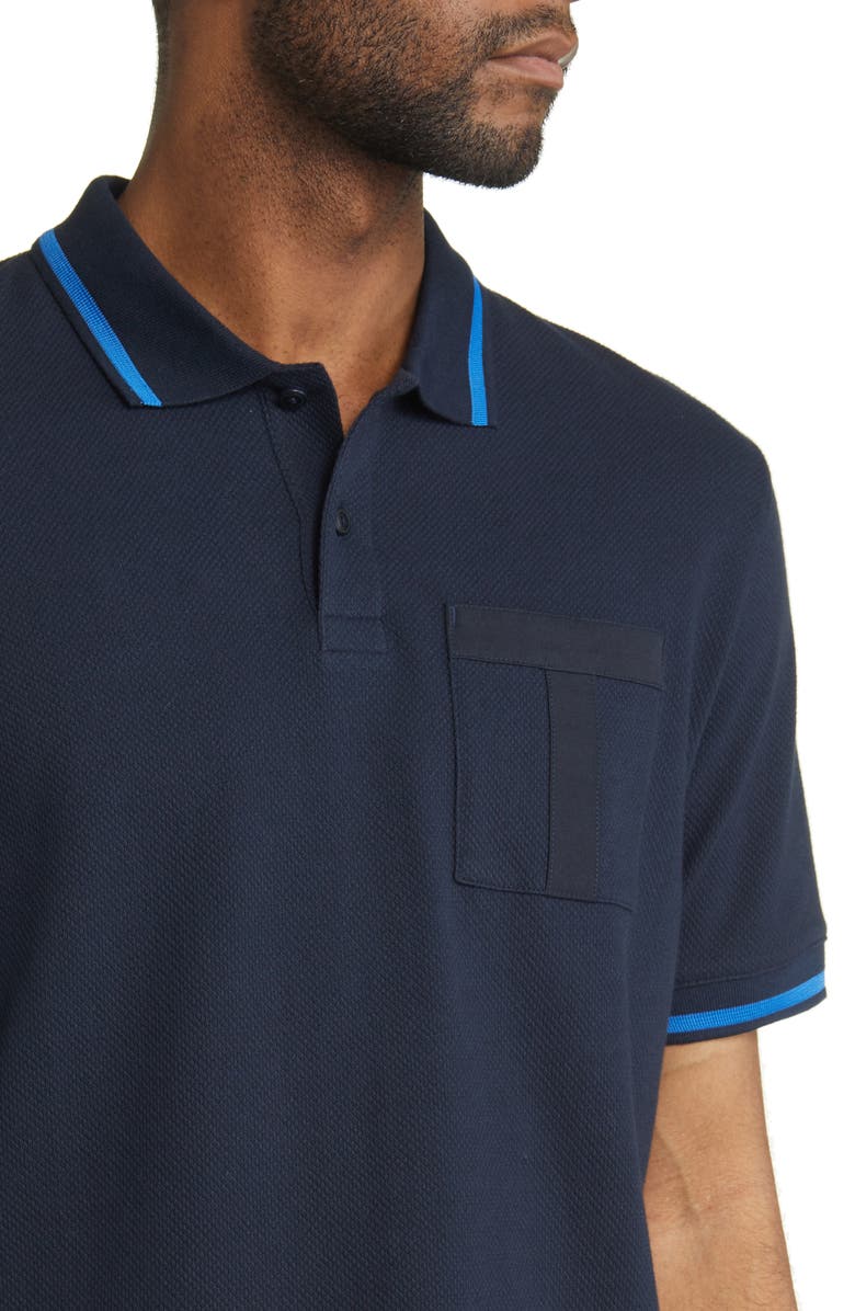 Ted Baker London Wayfar Tipped Pocket Polo, Alternate, color,