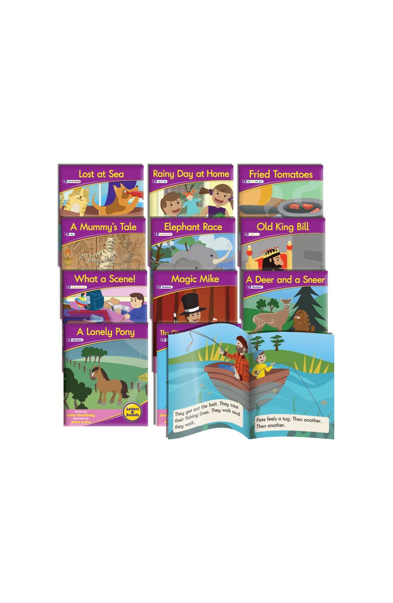 Junior Learning Vowel Sounds Readers Fiction Learning Set, Main, color, Multicolored