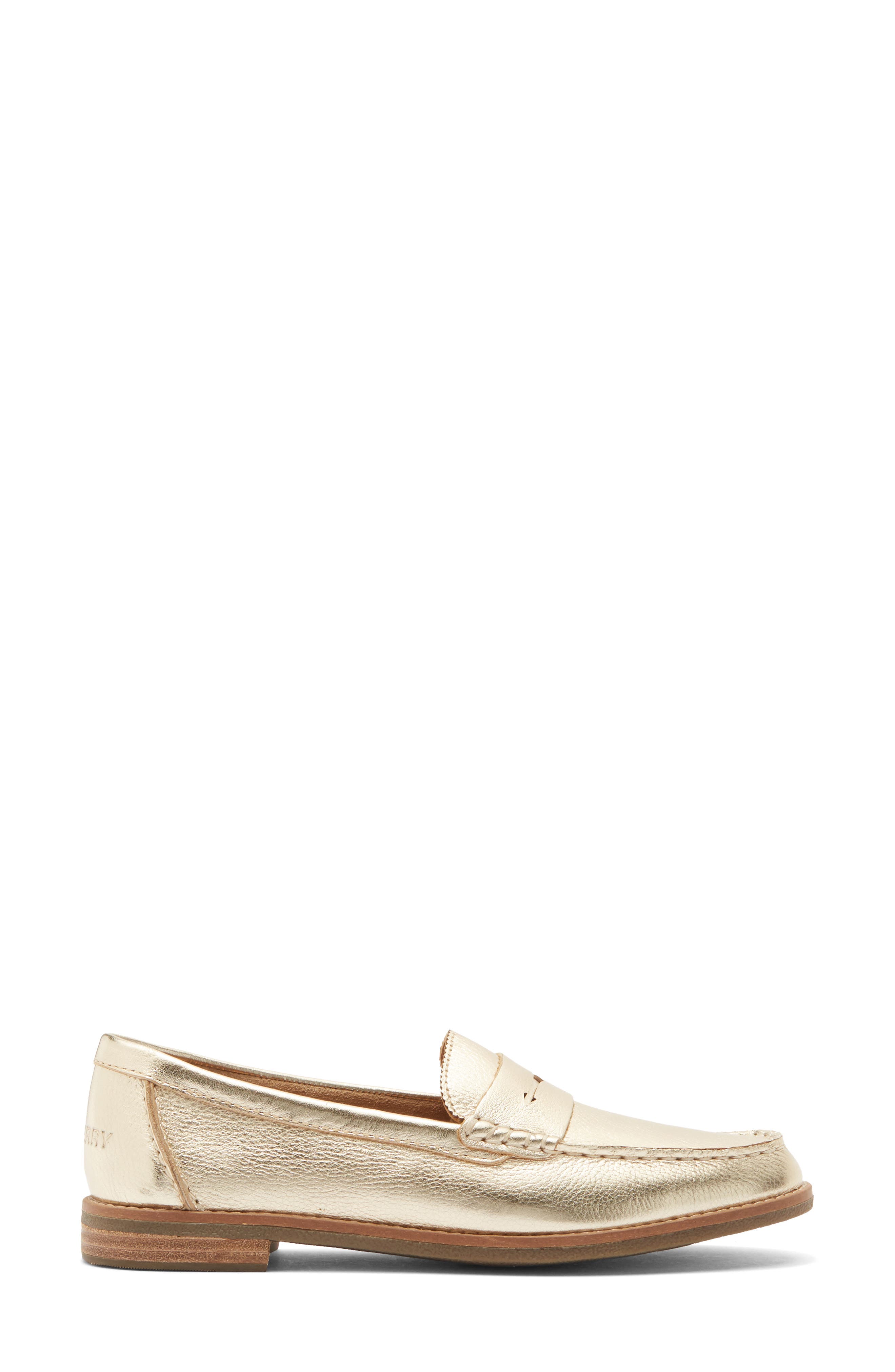 Seaport Penny Loafer, Alternate, color, GOLD