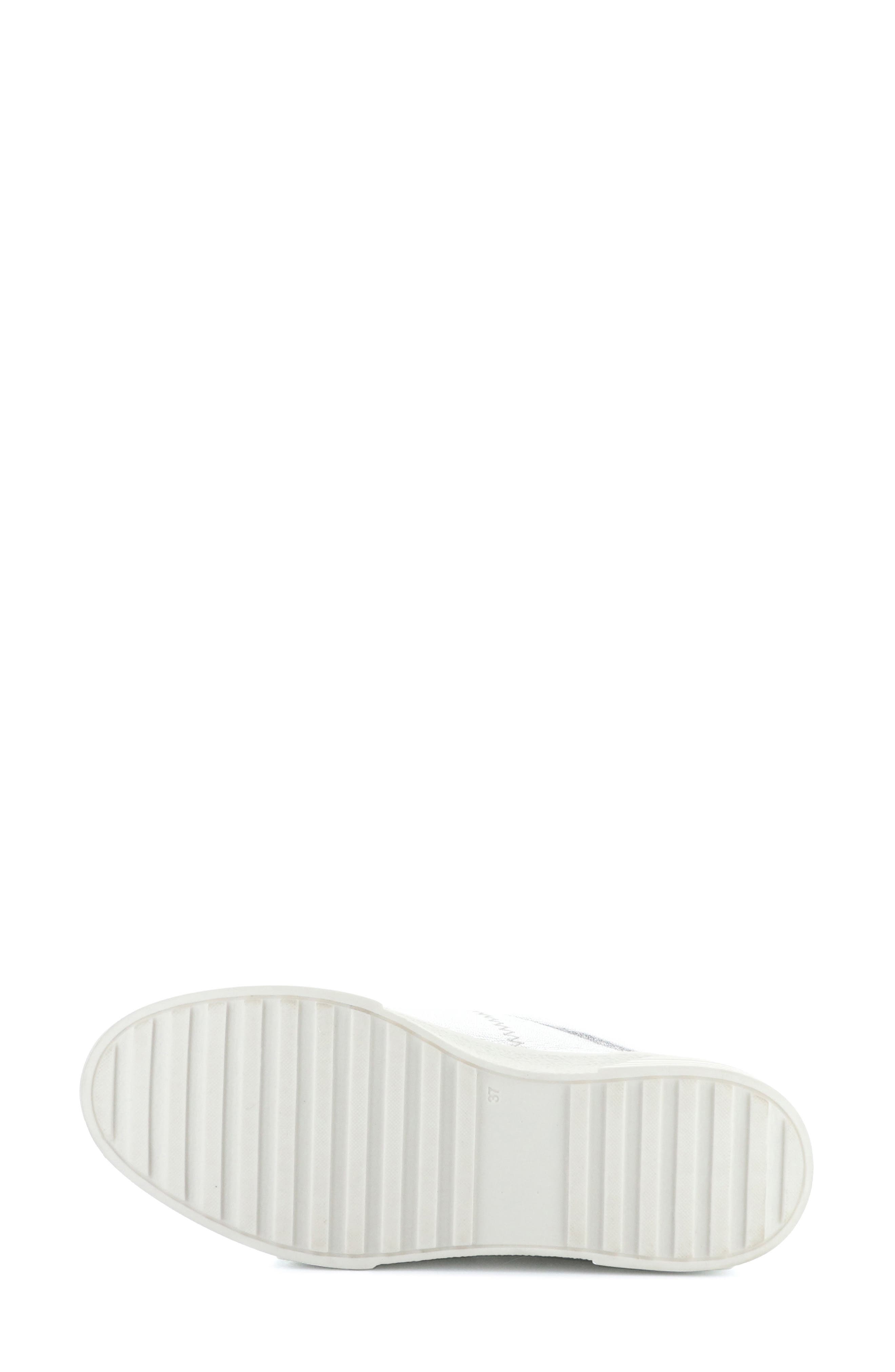Bos. & Co. Lonnie Platform Sneaker, Alternate, color, Prata/ White