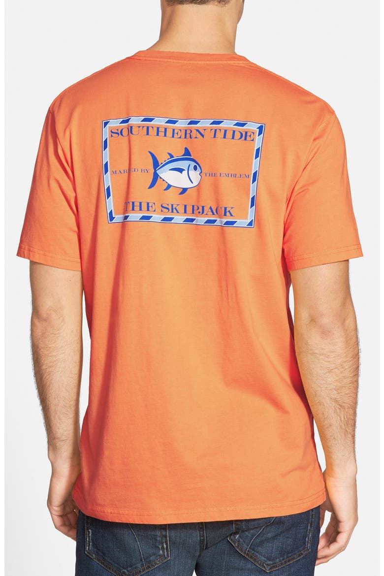Short Sleeve Skipjack T-Shirt, Main, color, HORIZON