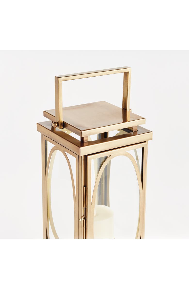 Napa Home & Garden Jace Lantern, Alternate, color, Gold