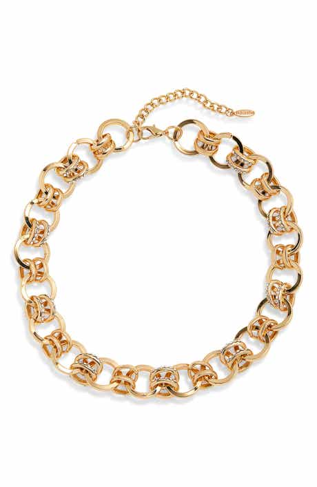 Tasha Circle Chain Link Necklace
