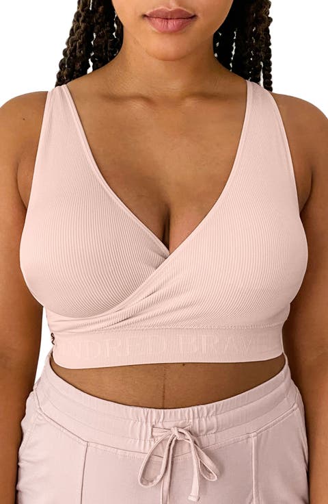 Busty Sublime Adjustable Crossover Nursing & Lounge Bra -Sizing Options from E-I Cup