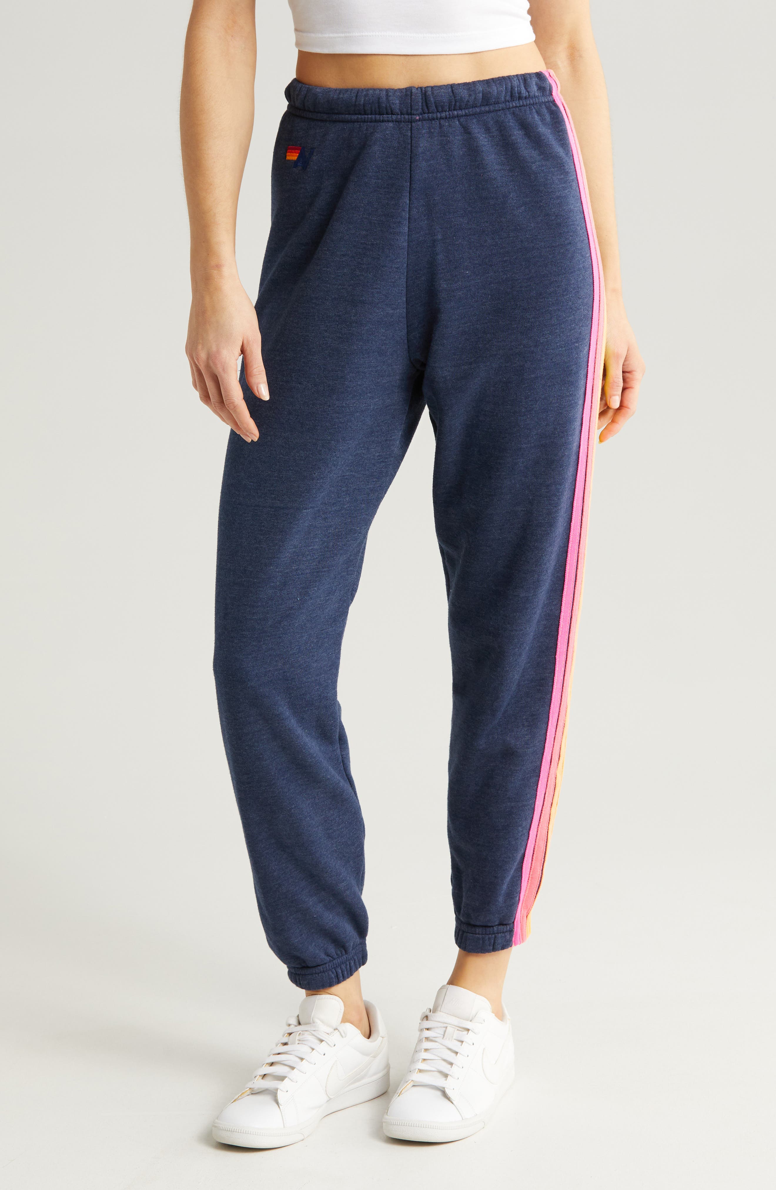 HEATHER NAVY NEON
